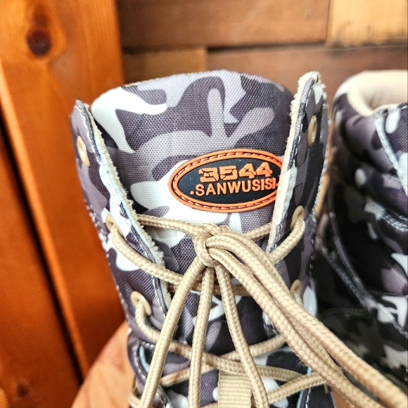 MILITARY & TACTICAL HIKING CAMO HUNTING BOOTS MENS-LIGHTWEIGHT - Picture 7 of 7